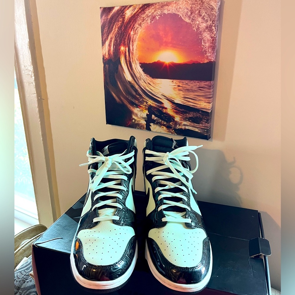 Size 14 Nike All Star 2021 Dunks Color Barely Green